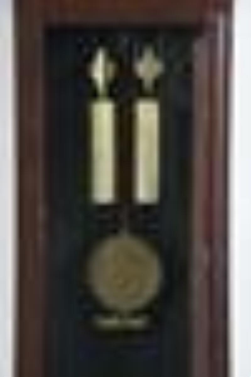 An E. Howard & Co. No. 84 hall clock
