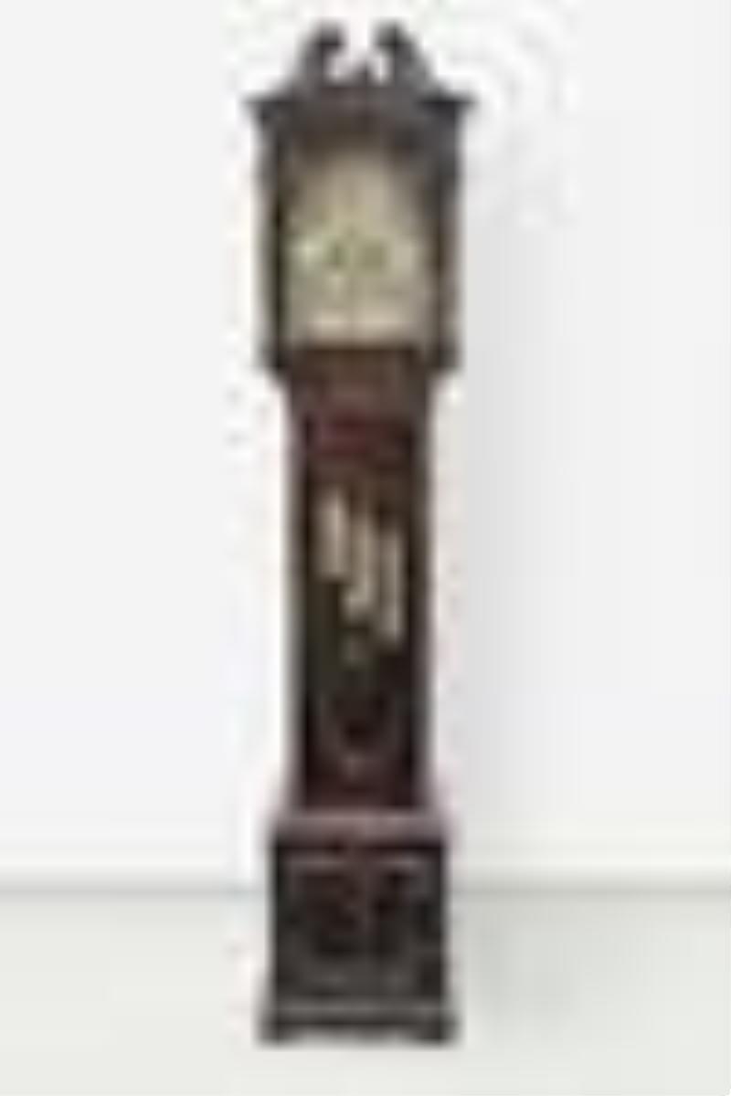 German Hall Clock Chiming on Five Tubular Bells