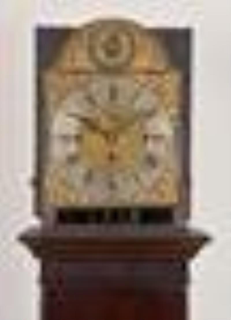 German Hall Clock Chiming on Five Tubular Bells