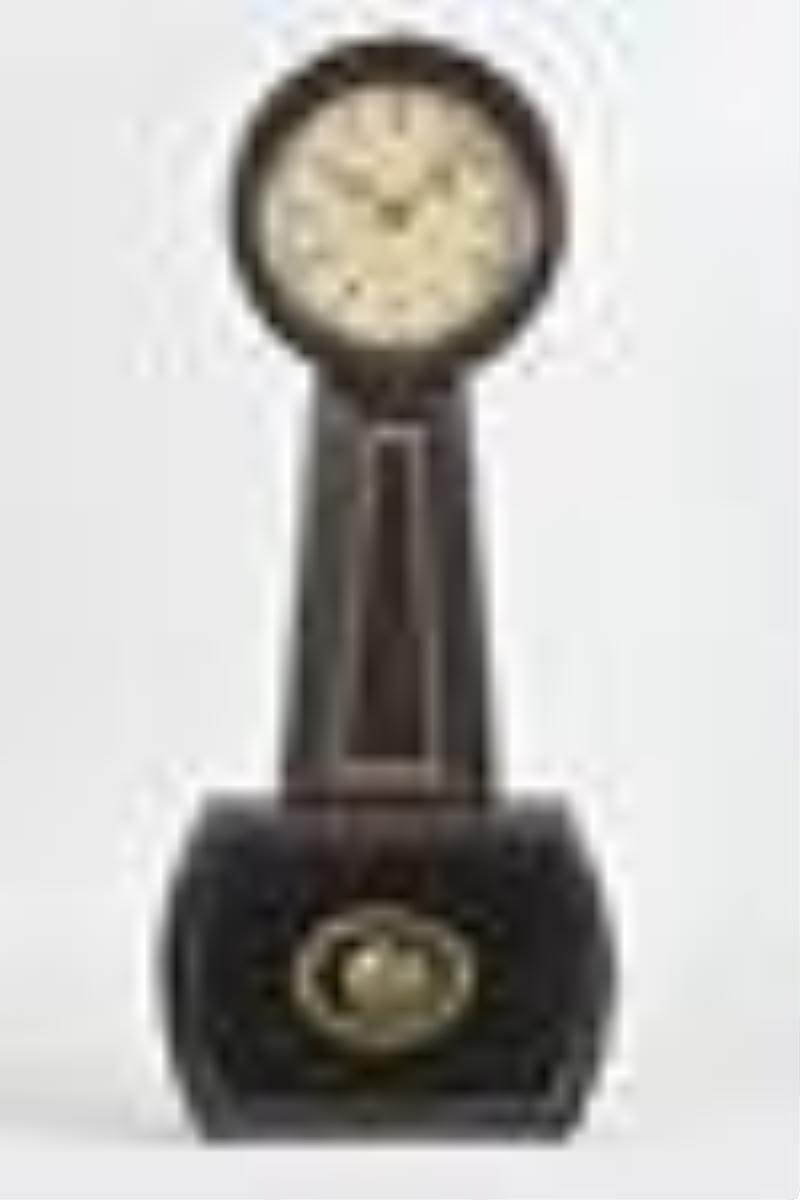 Boston, Mass. patent timepiece or banjo clock