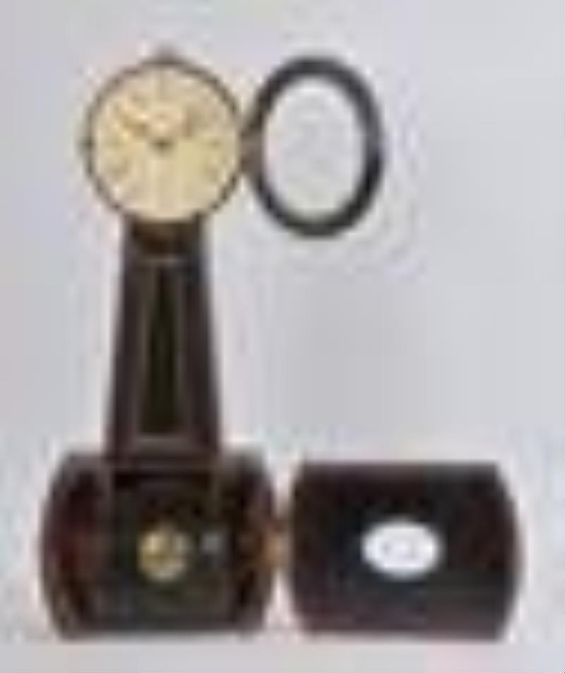Boston, Mass. patent timepiece or banjo clock