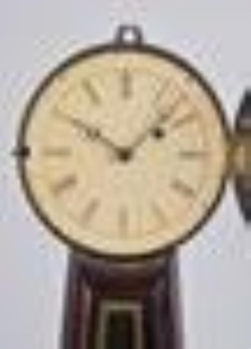 Boston, Mass. patent timepiece or banjo clock
