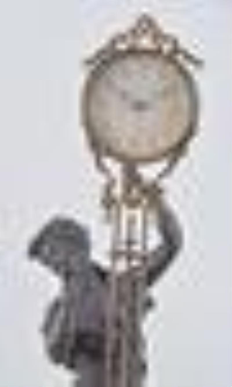 Ansonia Juno Swing shelf clock