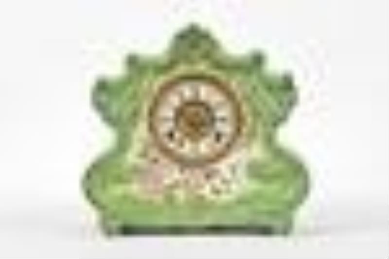 Ansonia Porcelain Shelf Clock