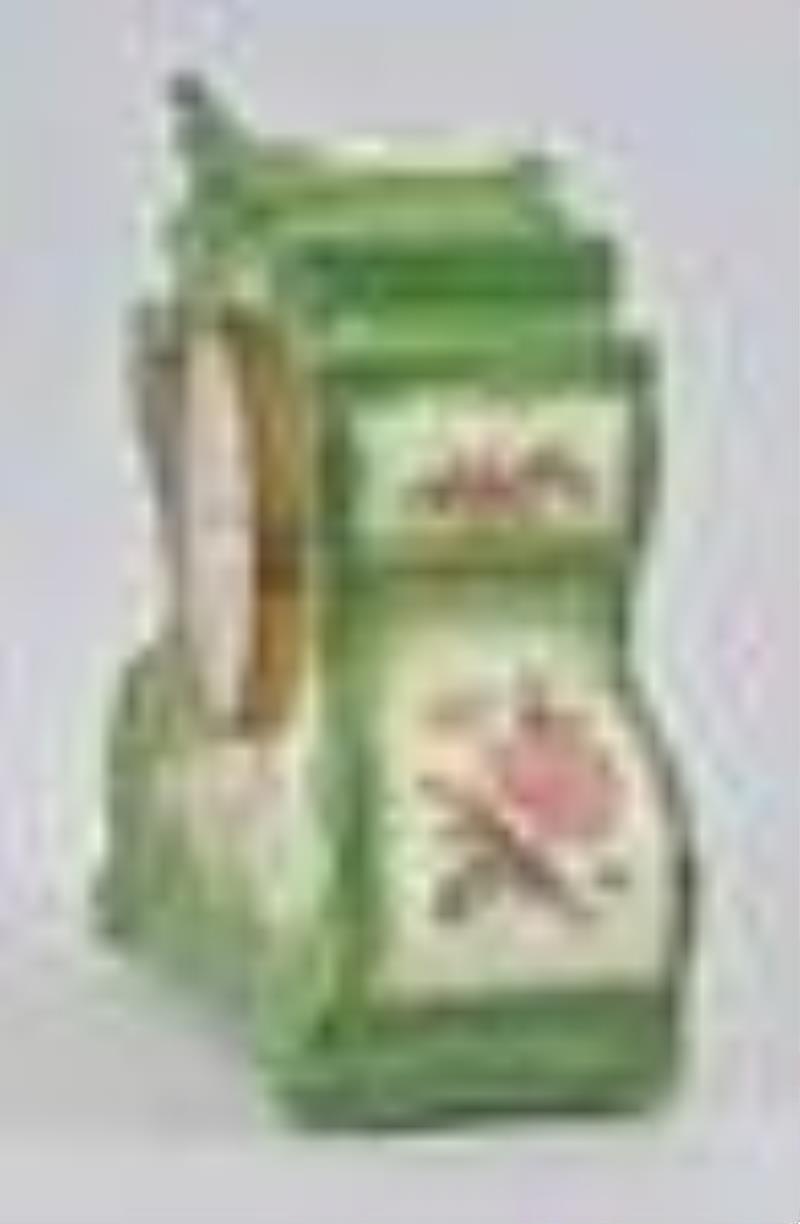 Ansonia Porcelain Shelf Clock