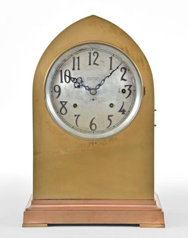 Seth Thomas Chime Clock No. 220 with 8 Bell Sonora