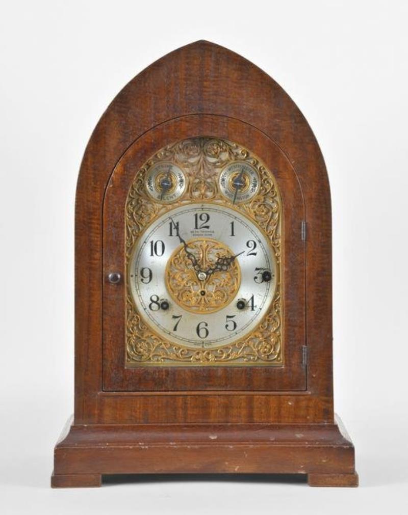 Seth Thomas Chime Clock No. 2002 with 8 Bell Sonora