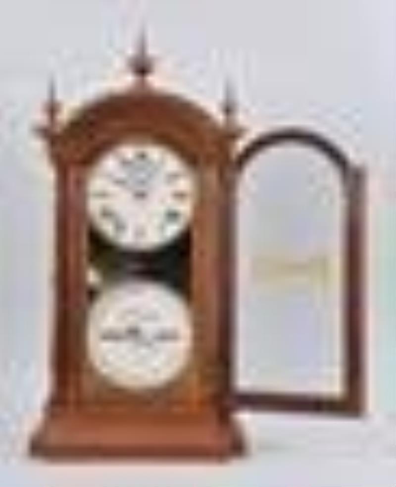 Southern Calendar Clock Co. Fashion No. 4 double dial