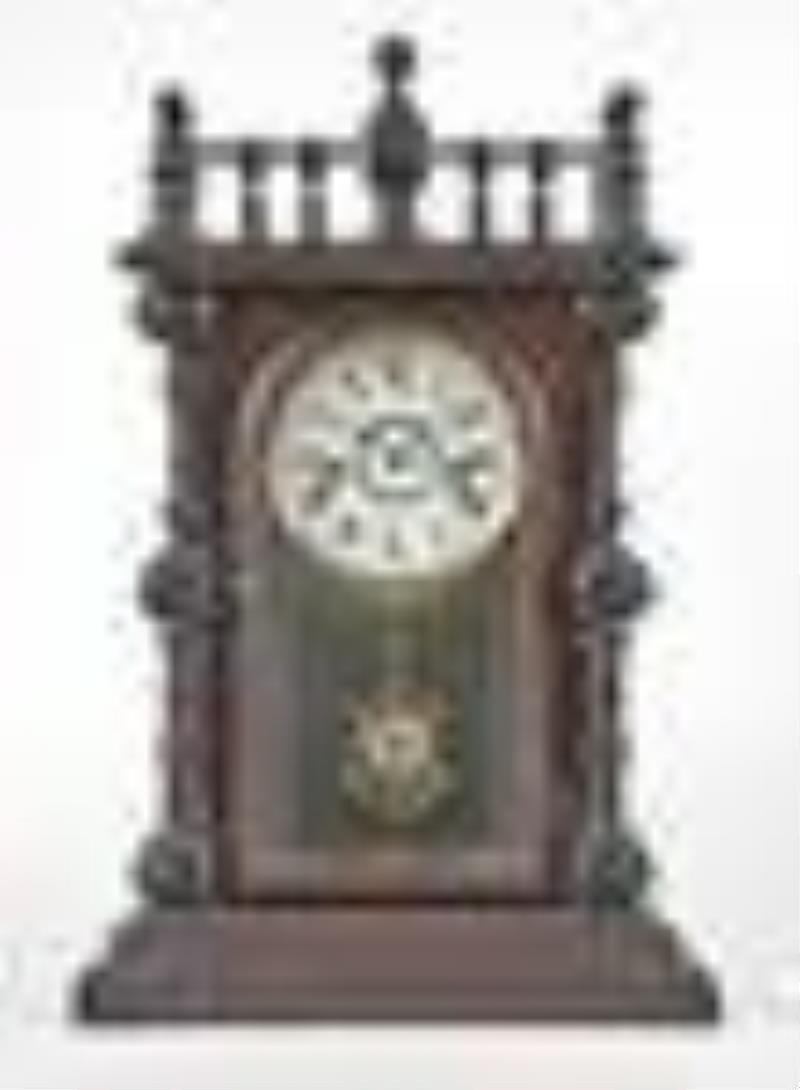 Welch, Spring & Co. Gerster, V.P. shelf clock
