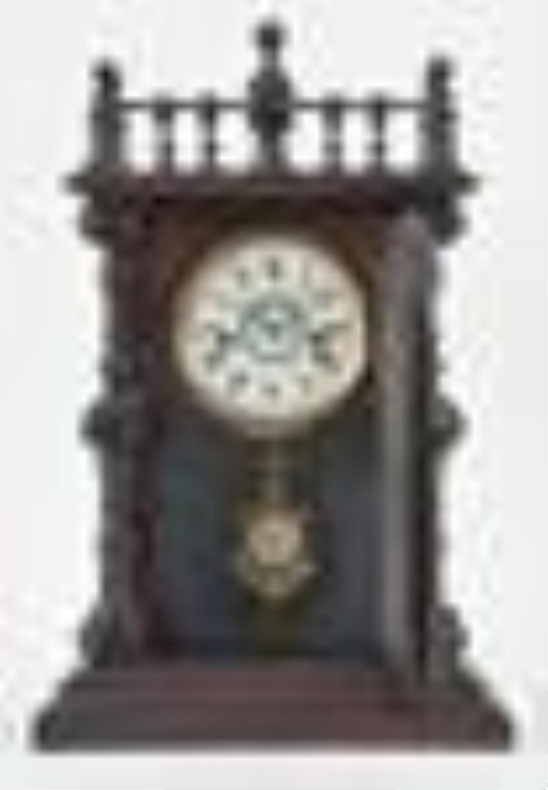 Welch, Spring & Co. Gerster, V.P. shelf clock