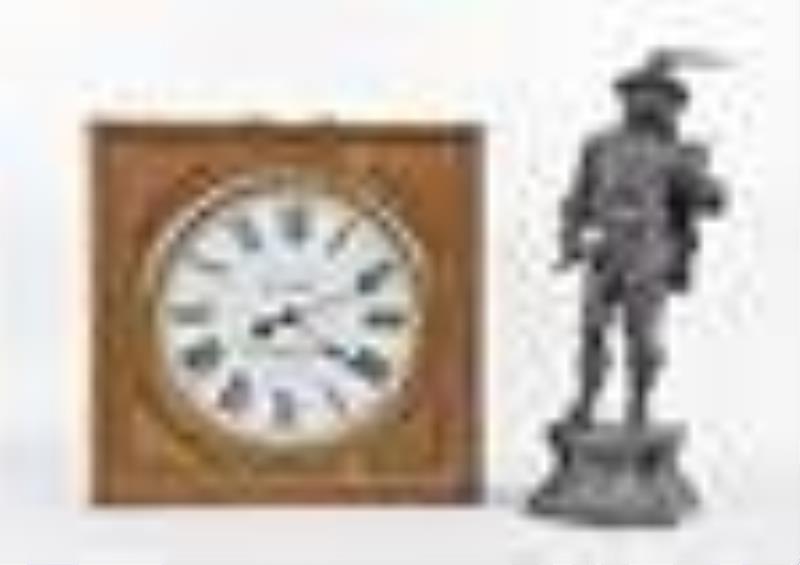 Standard Electric Time slave clock and an Ansonia don