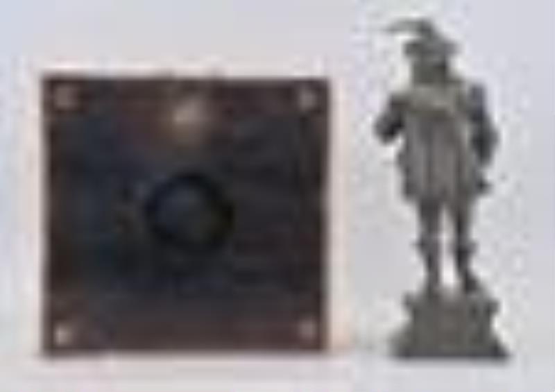Standard Electric Time slave clock and an Ansonia don