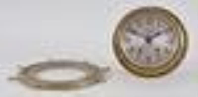 Two American marine wall clocks