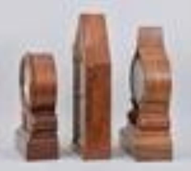 Three 19th century Connecticut shelf clocks