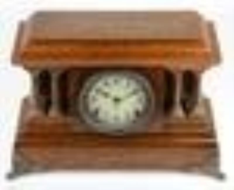 Pequegnat Grecian Mantel Clock