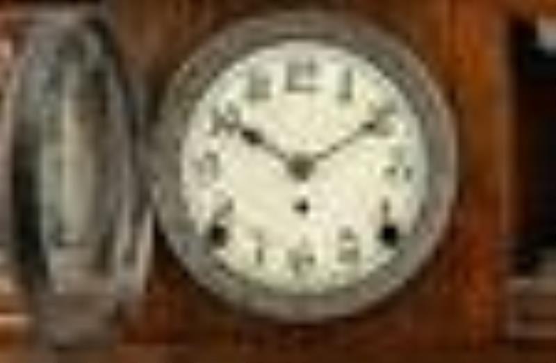 Pequegnat Grecian Mantel Clock