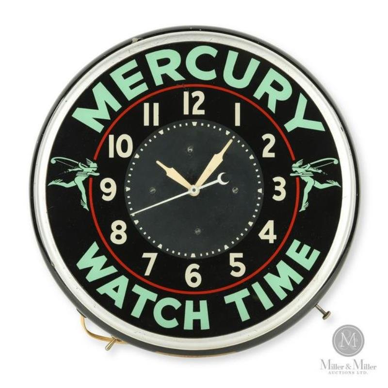 Mercury Watches Neon Clock