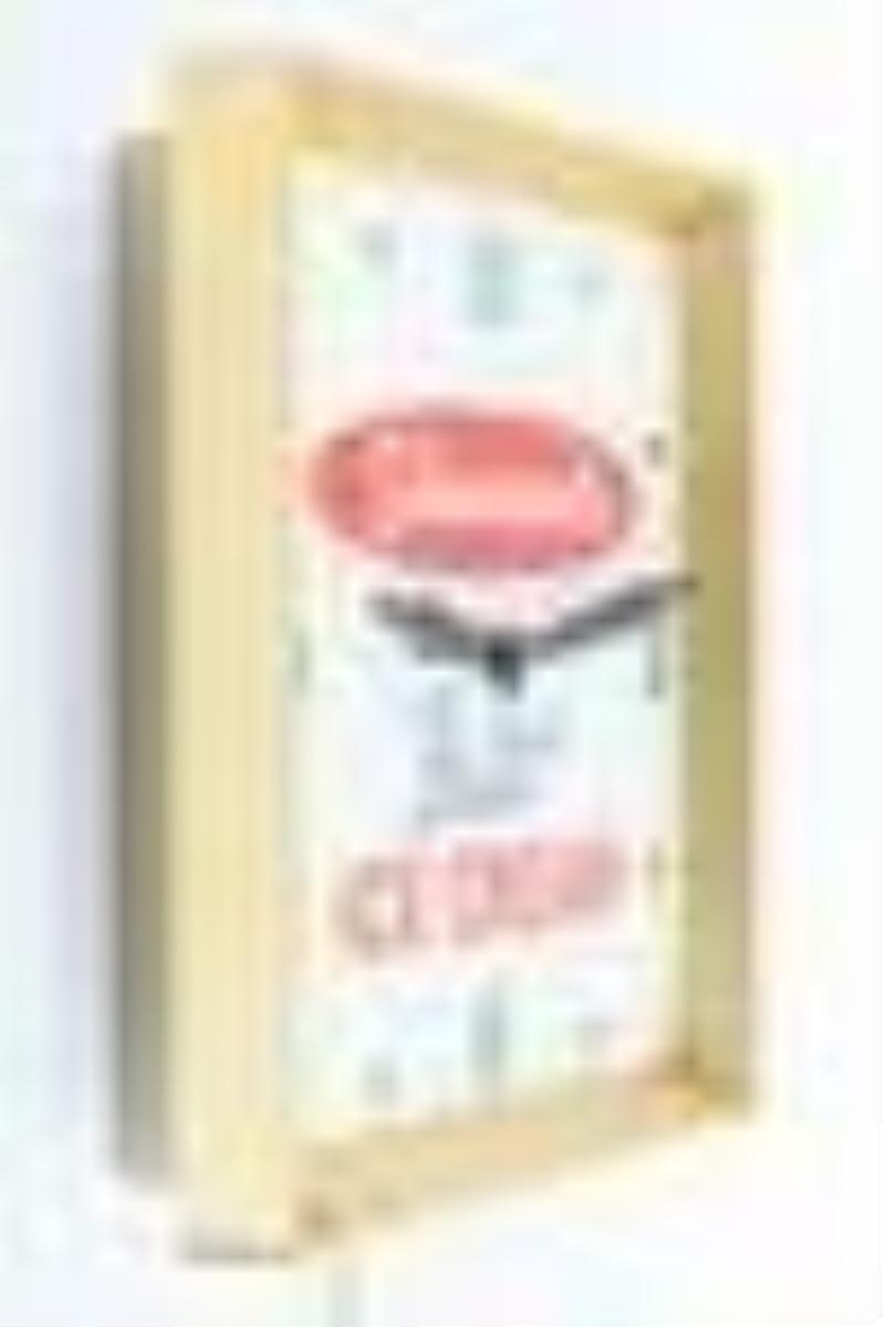 Silverwood's Ice Cream Lighted Clock