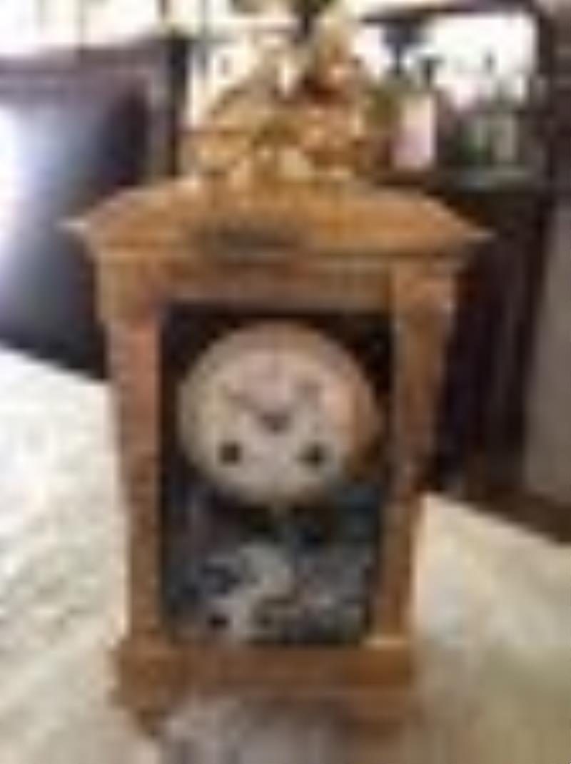 French guichard enamel Clock