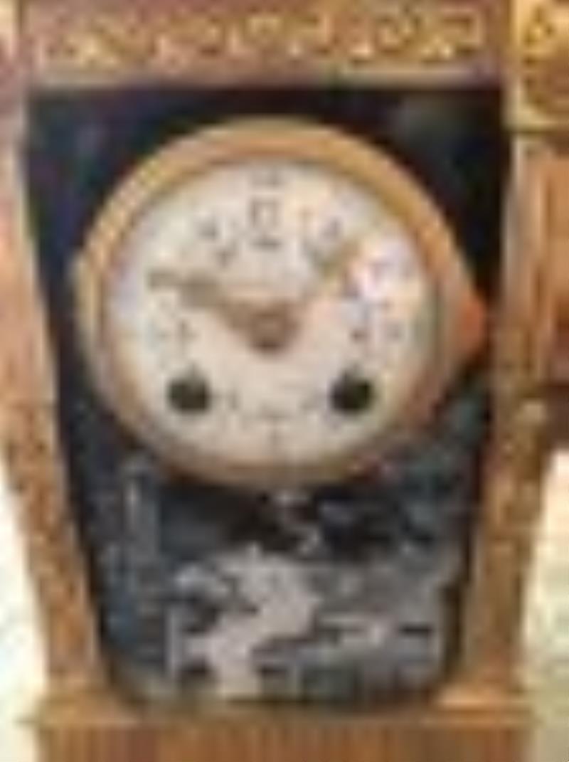 French guichard enamel Clock