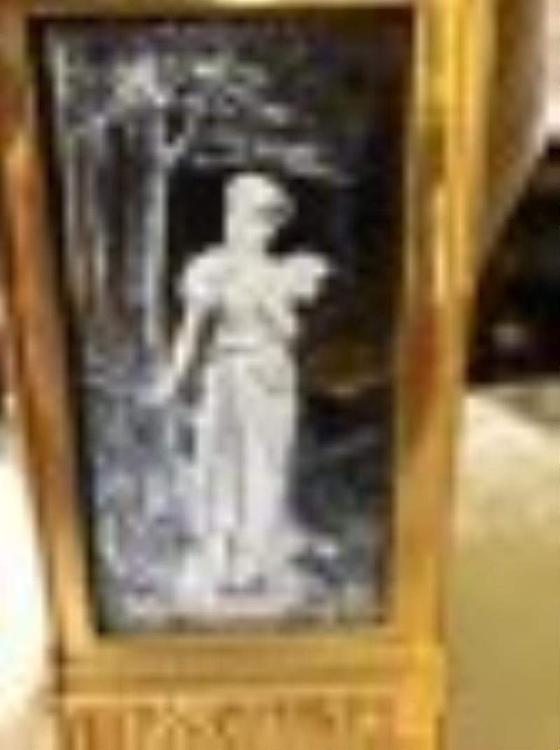 French guichard enamel Clock