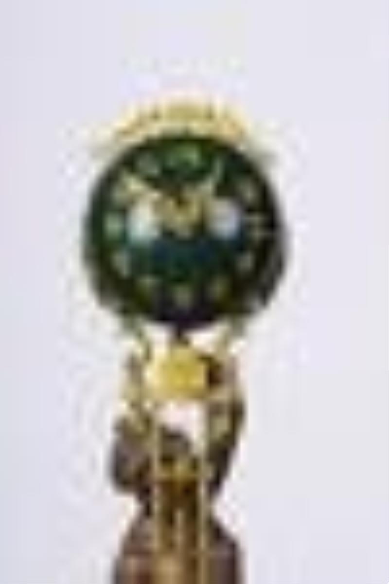 A Copper Alloy Mantel Clock