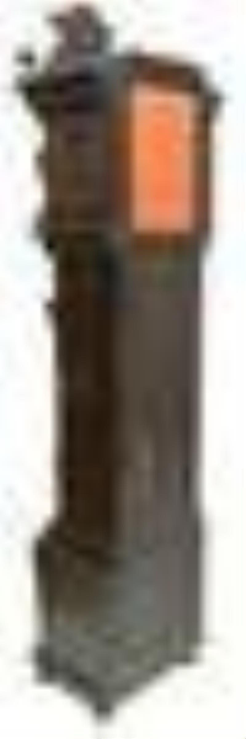 Monumental Antique Tiffany & Co. Carved Oak Tall Clock