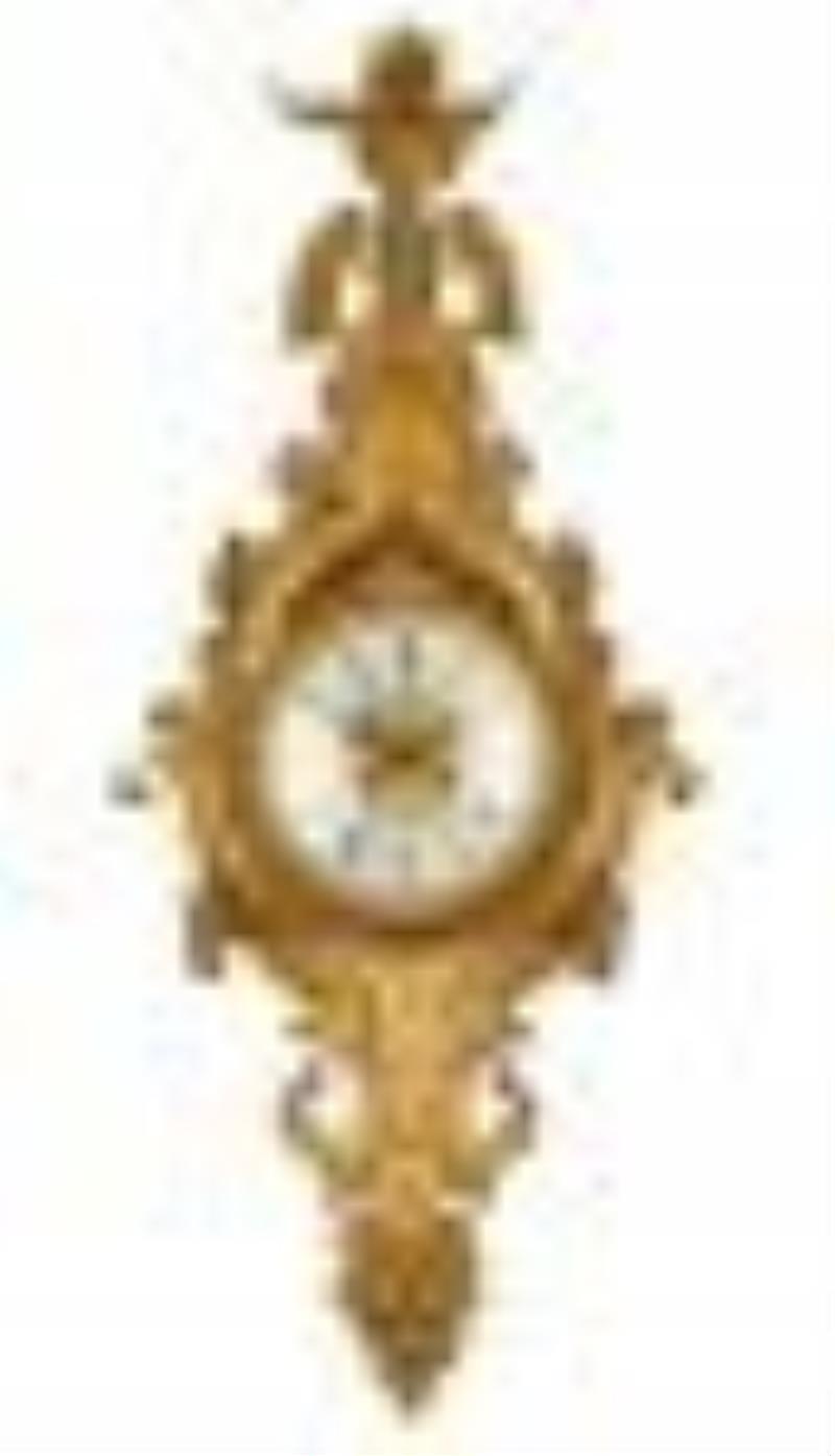LATE 19TH CENTURY ORMOLU VINCENTI ET CIE CLOCK