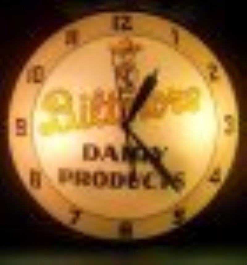 Biltmore Dairy Products Double Bubble Clock