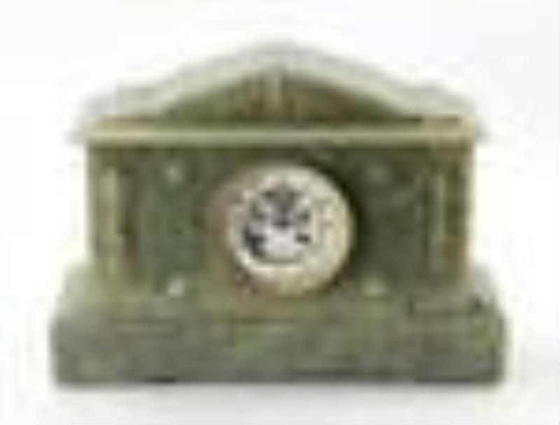 Green Onyx Mantel Clock