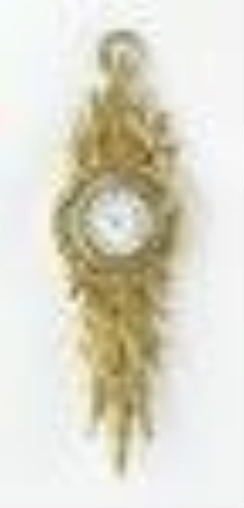 French Carved Giltwood Wall Clock