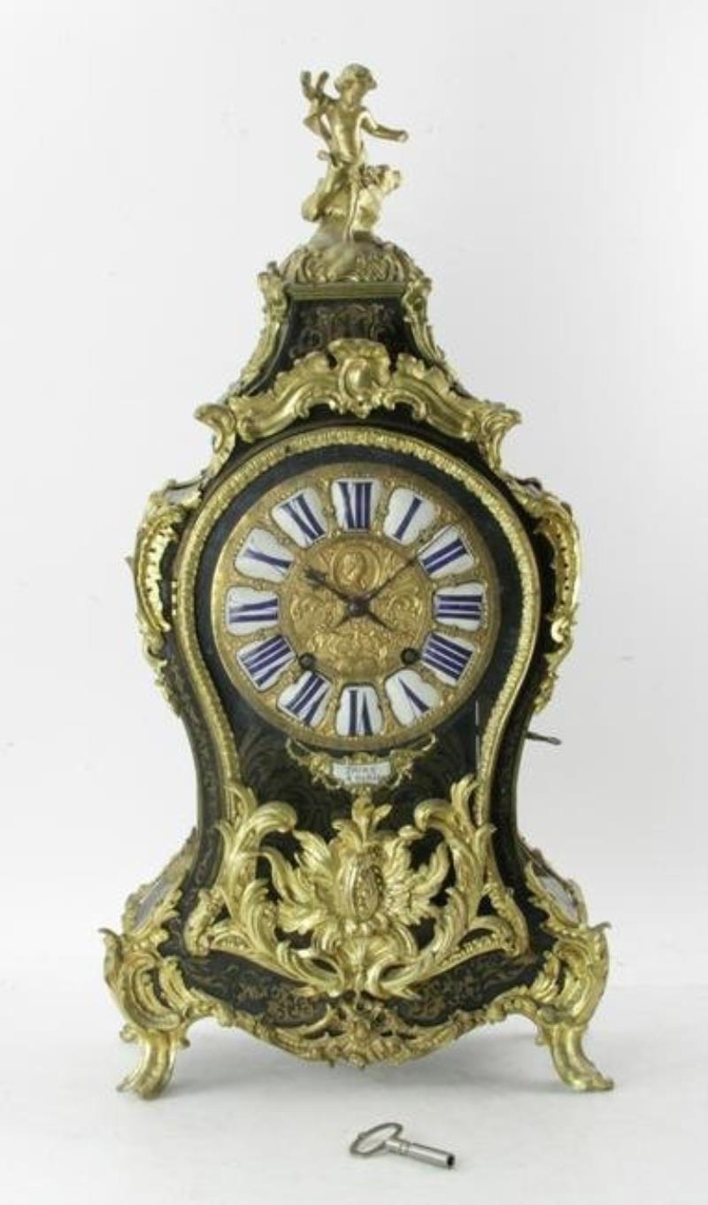 18thC Duru a Paris Gilt Bronze Clock