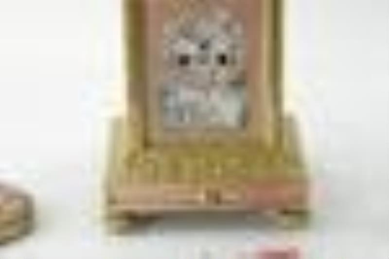 19thC French Sevres Clock Garniture Set