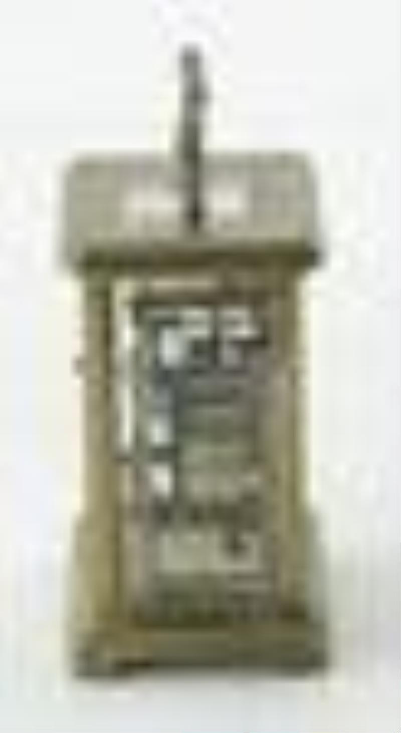 French Brass Carriage Clock, John Wanamaker