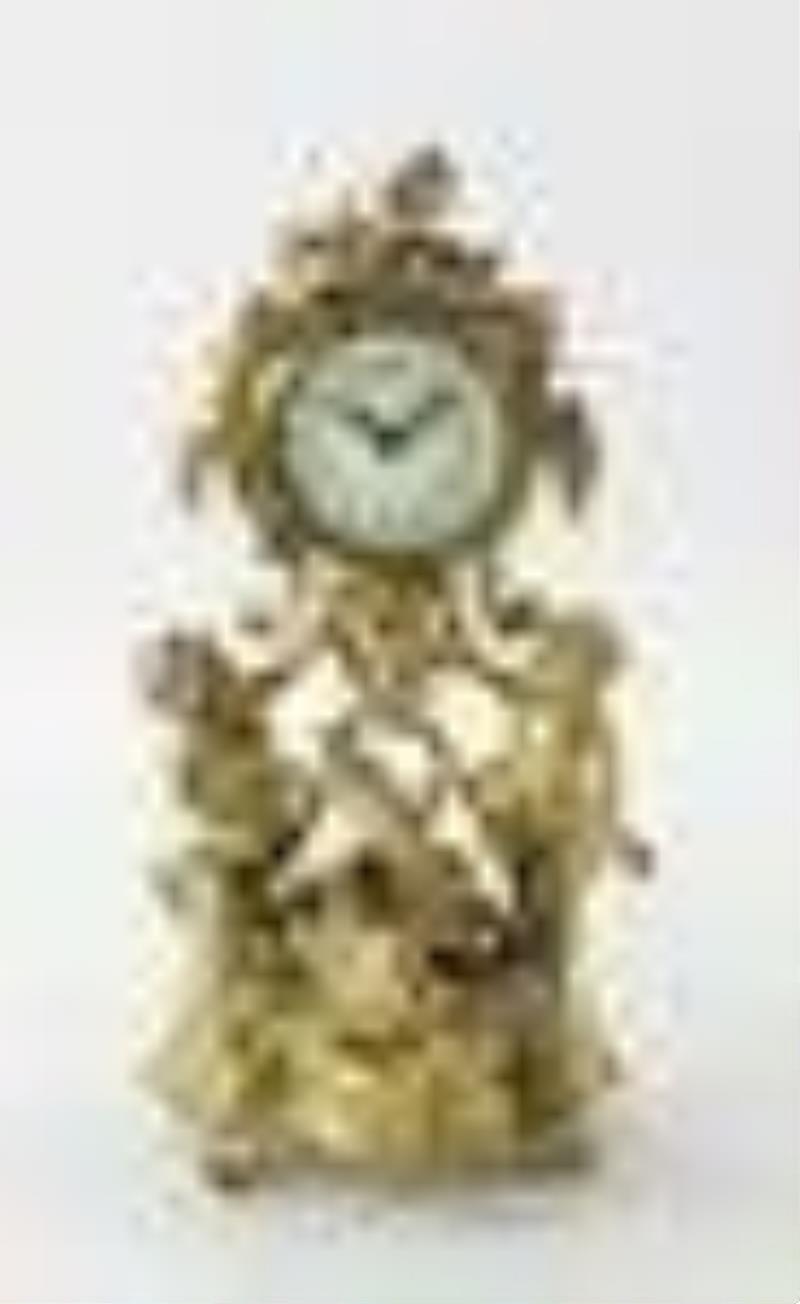 New Haven Figural Mantel Clock