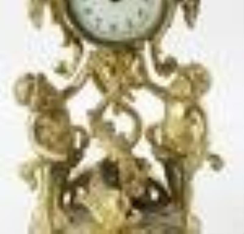New Haven Figural Mantel Clock