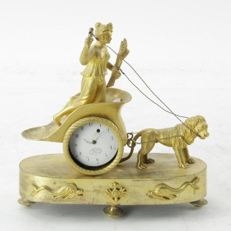 Late 18thC Humbert & Mairet Chariot Clock