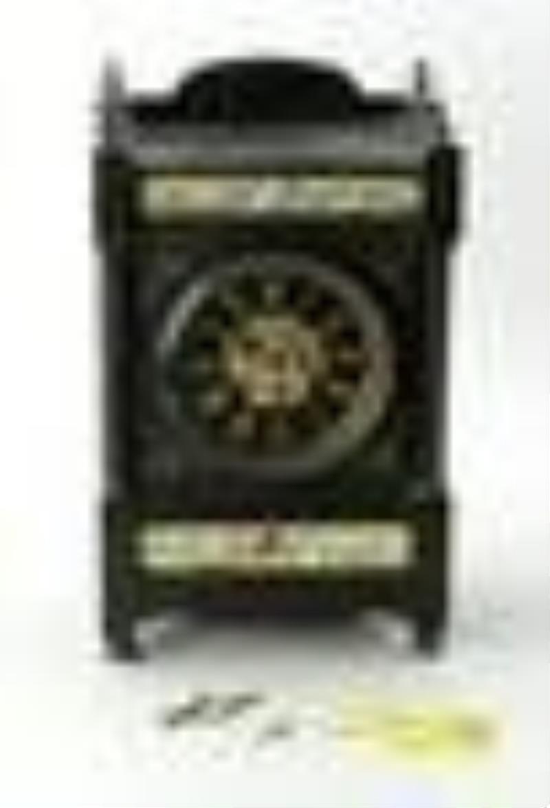 American Aesthetic Movement Slate Clock