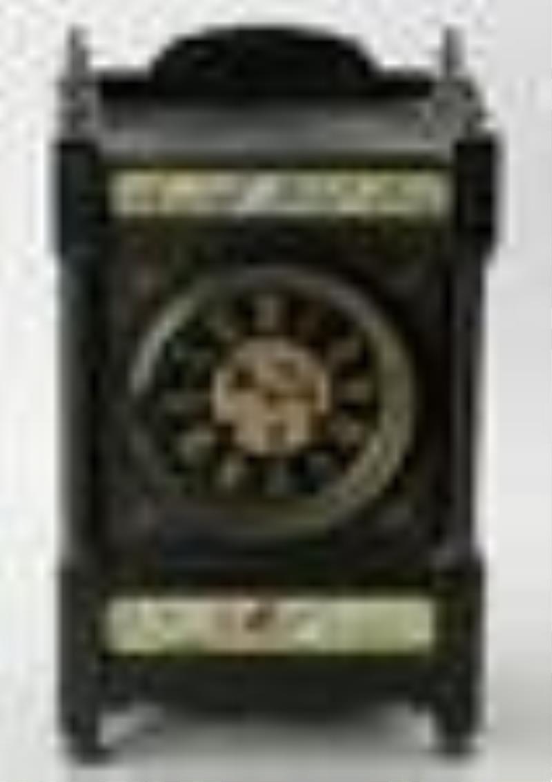 American Aesthetic Movement Slate Clock