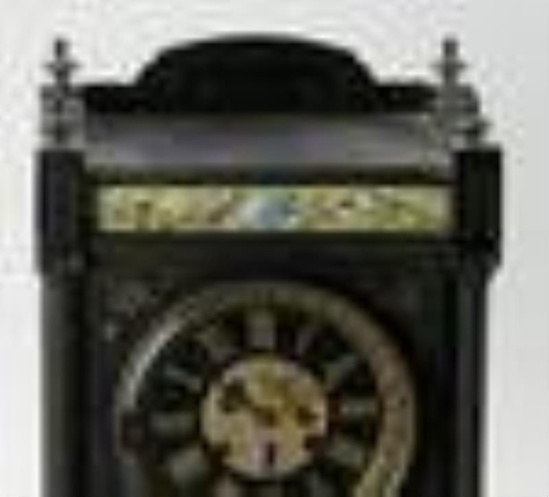 American Aesthetic Movement Slate Clock