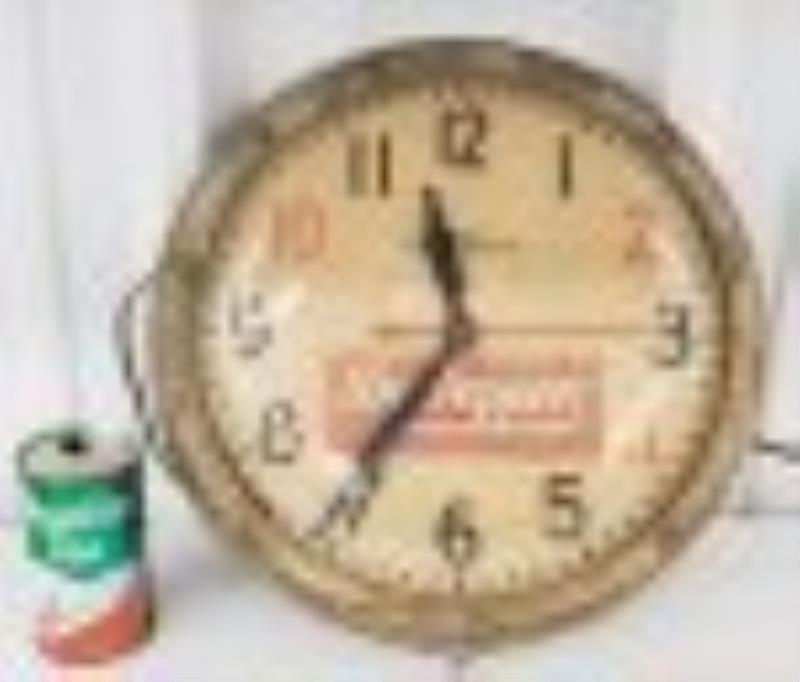 Dr Pepper Telechron Clock