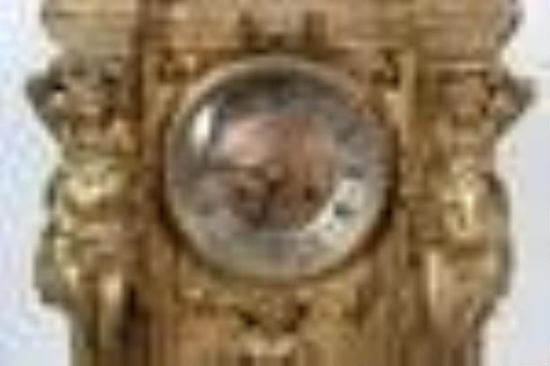 Important Figural Bronze Tiffany & Co NY Clock