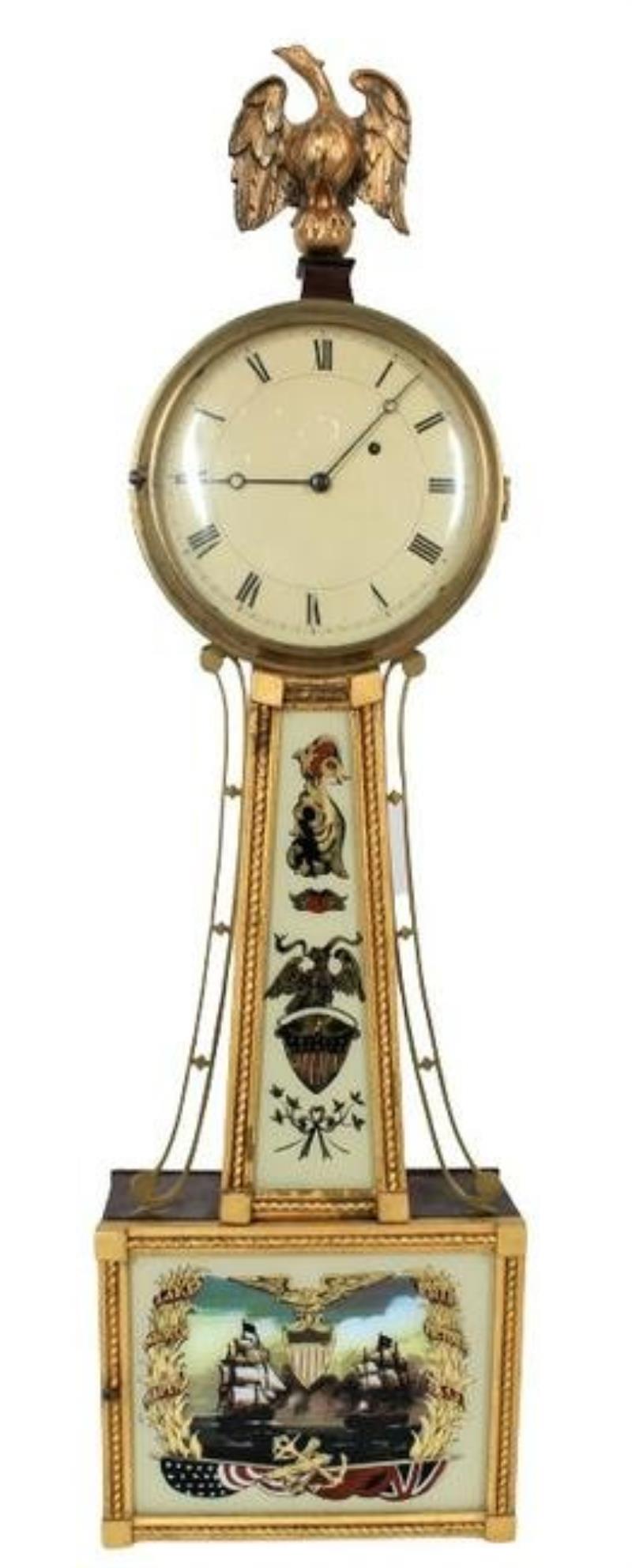 Waltham Banjo Clock, Lake Perry's Erie Victory