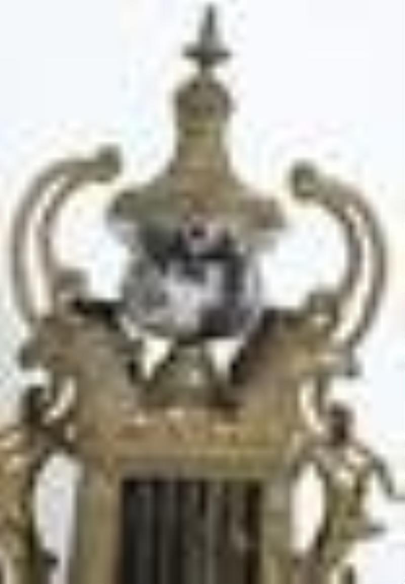 20th C. Imperial Italian Figural Clock