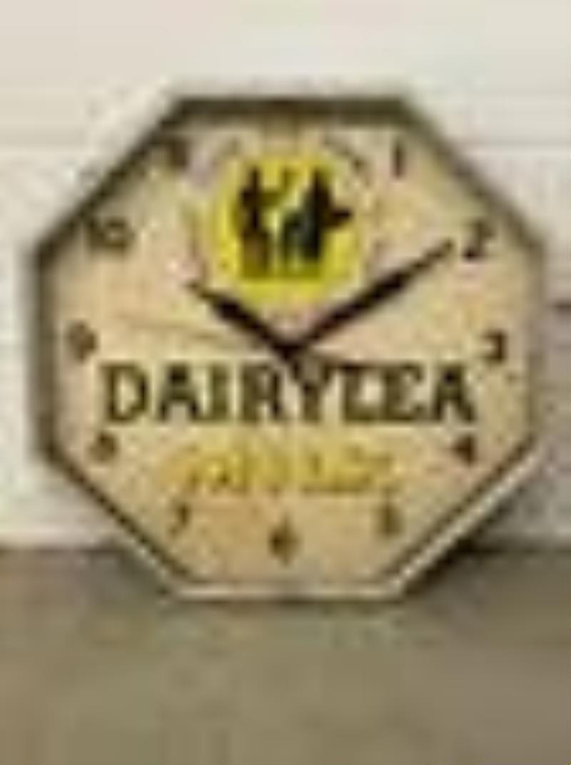 Vintage Dairylea Milk Advertising Clock