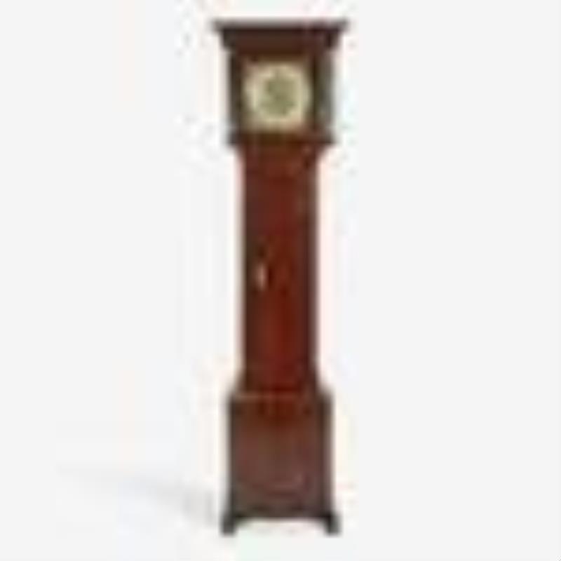 George I Mahogany Tall Case Clock