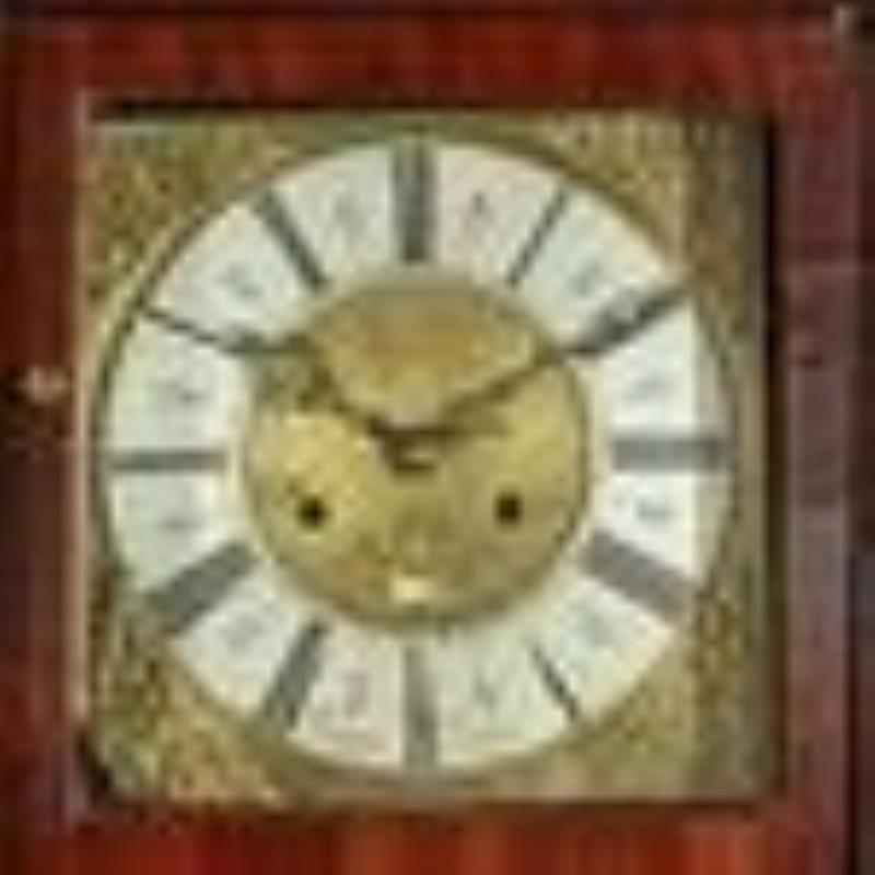 George I Mahogany Tall Case Clock