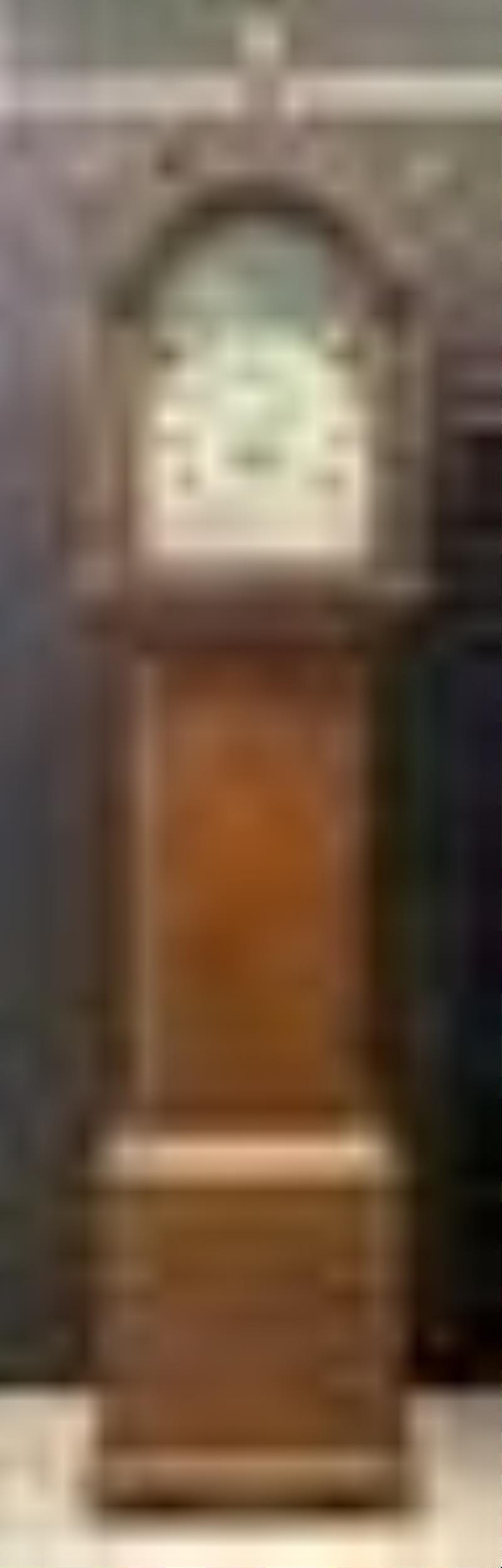 Continental Oak Tall Case Clock