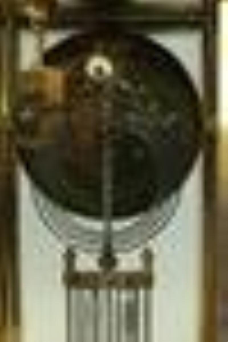 Dore bronze clock, French, 19th century