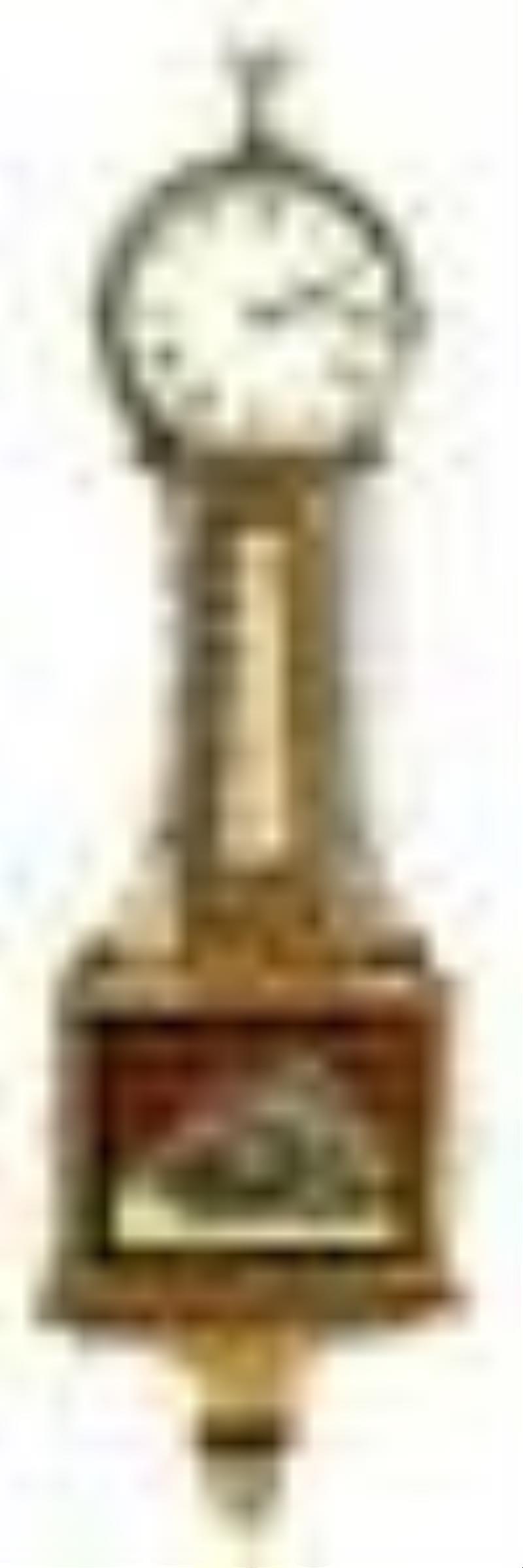 Antique D. Williams Banjo Clock
